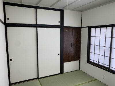 福島市蓬莱　自社物件　和室改修工事A